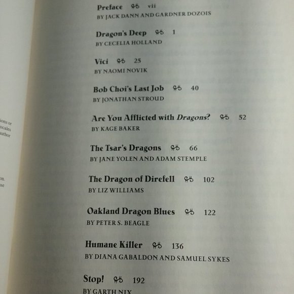 The Dragon Book Edited byJack Dann and Gardner Dozois Hardcover Book - Picture 6 of 11